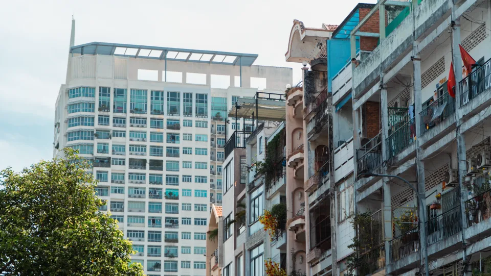 Nhà phố có sân trước